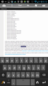 TeamViewer for Remote Control - klávesnice a speciální klávesy