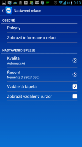 TeamViewer for Remote Control - nastavení připojení