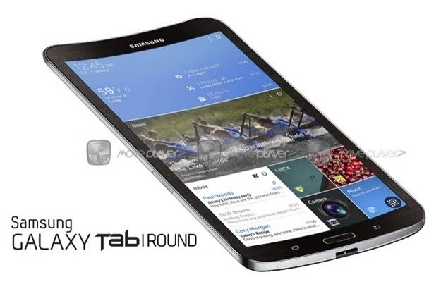 galaxy tab round