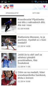 ZOH 2014: přehled zpráv