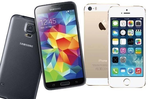 samsung galaxy s4 vs apple iphone 5s