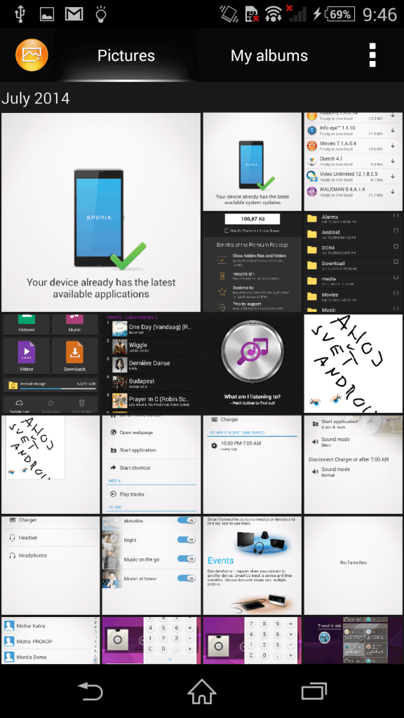 sony xperia z2 ukazka aplikaci 1