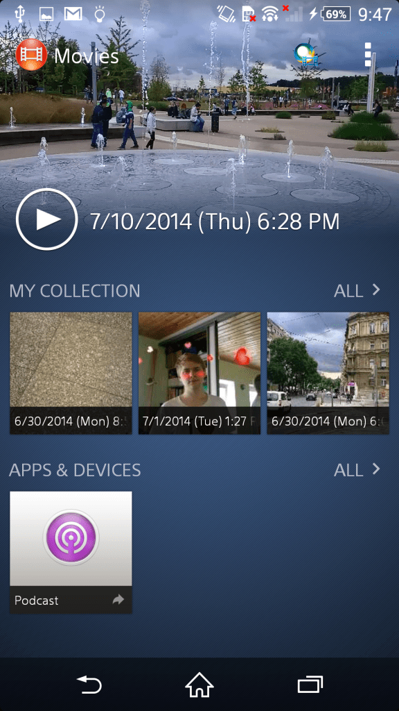 sony xperia z2 ukazka aplikaci 5