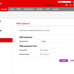Vodafone Turbo Internet nastavení modemu 8