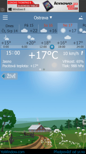 Přepínání mezi dny