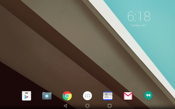 Android L Launcher Theme