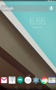 Android L Launcher Theme