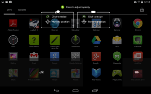 Nvidia Shield Tablet recenze - nahrávání nastavení