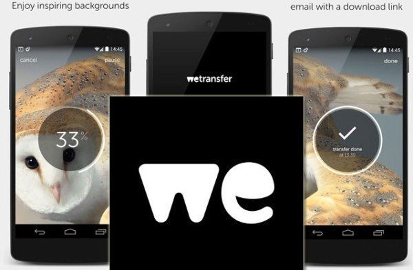 WeTransfer: sdílejte a posílejte až 10GB soubory zdarma a bez registrace