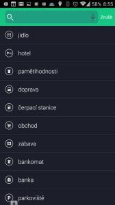Kategorie bodů zájmu
