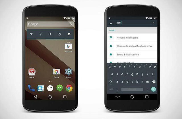 nexus 4 android l