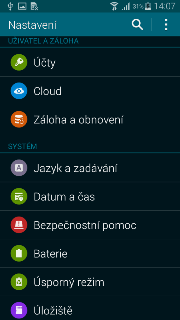 samsung galaxy alpha ukazka prostredi touchwiz 7