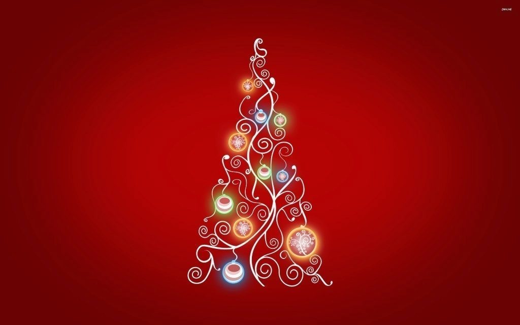 972 stylized christmas tree 2560x1600 holiday wallpaper