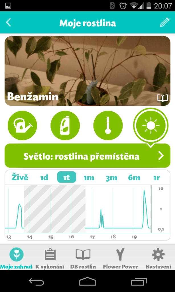 Flower Power moje zahrada slunicko