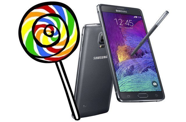 note 4 lollipop