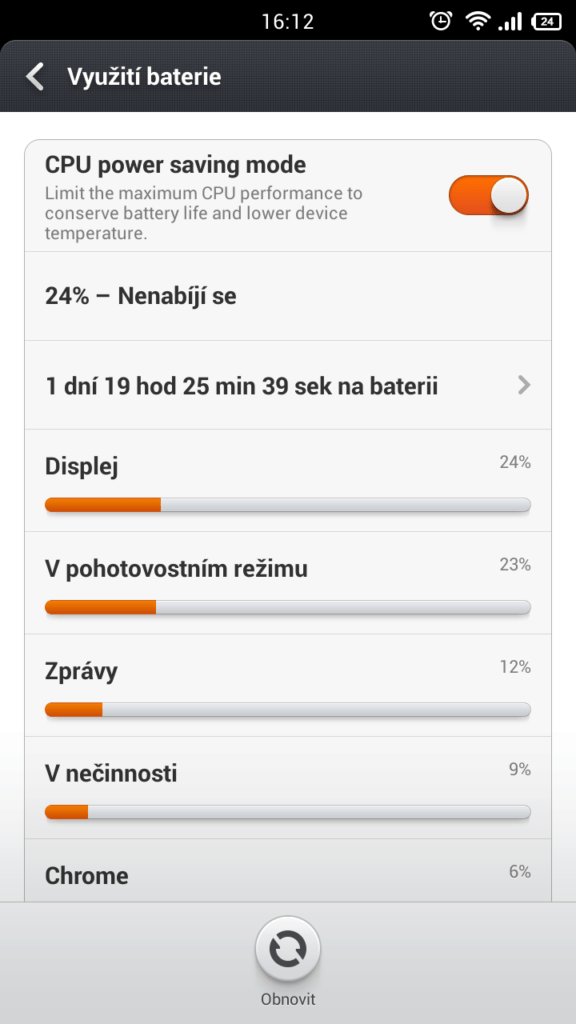 Honor 3c výdrž baterie1