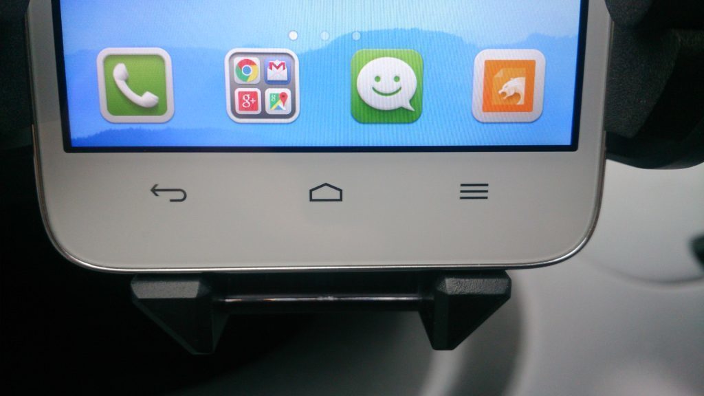 Huawei G630 přední strana senzorová tlačítka