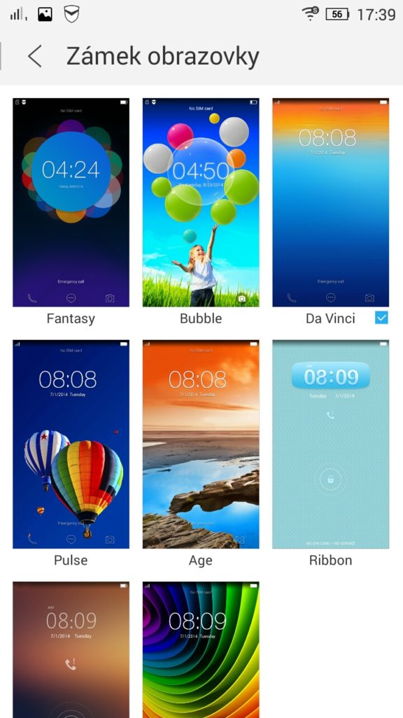 Lenovo S90 centrum témat 3