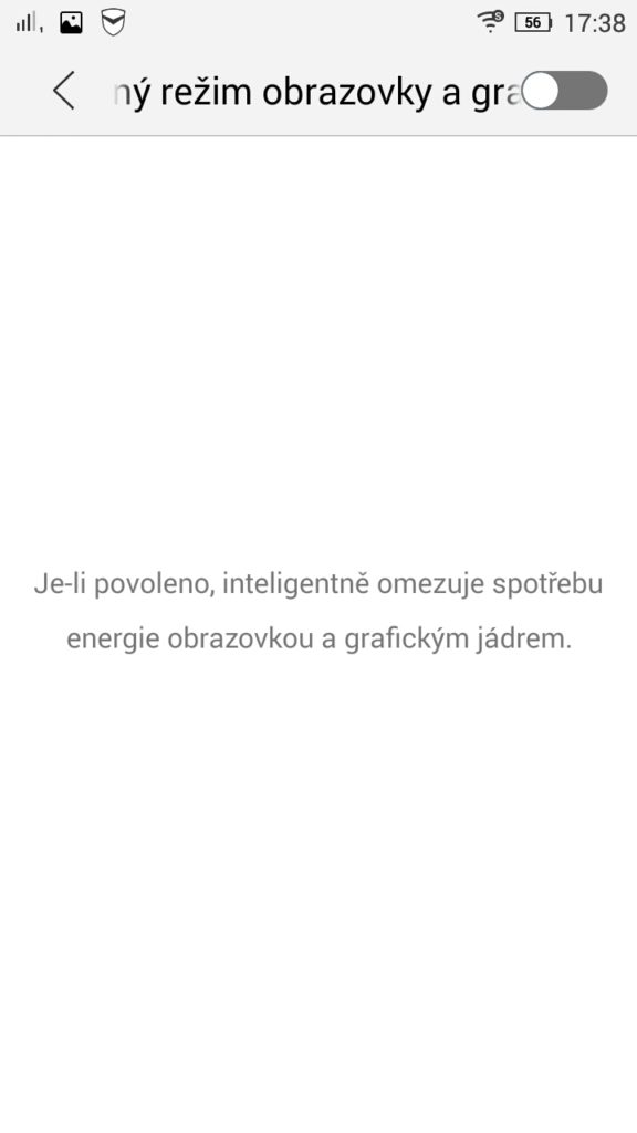 Lenovo S90 úsporné režimy 2