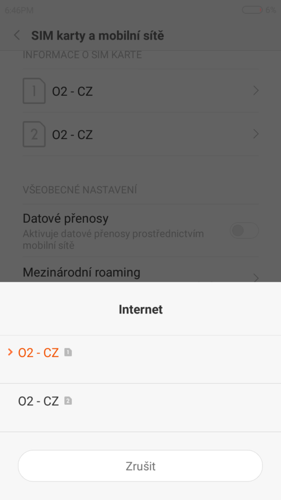 Xiaomi Redmi 2 Dual Sim management 3