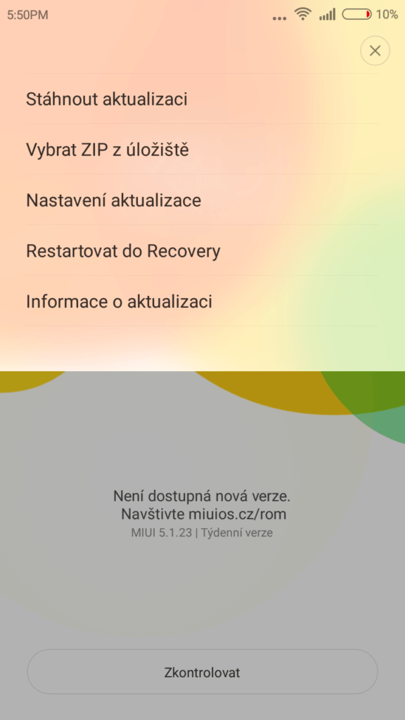 Xiaomi Redmi 2 instalace české ROM 2