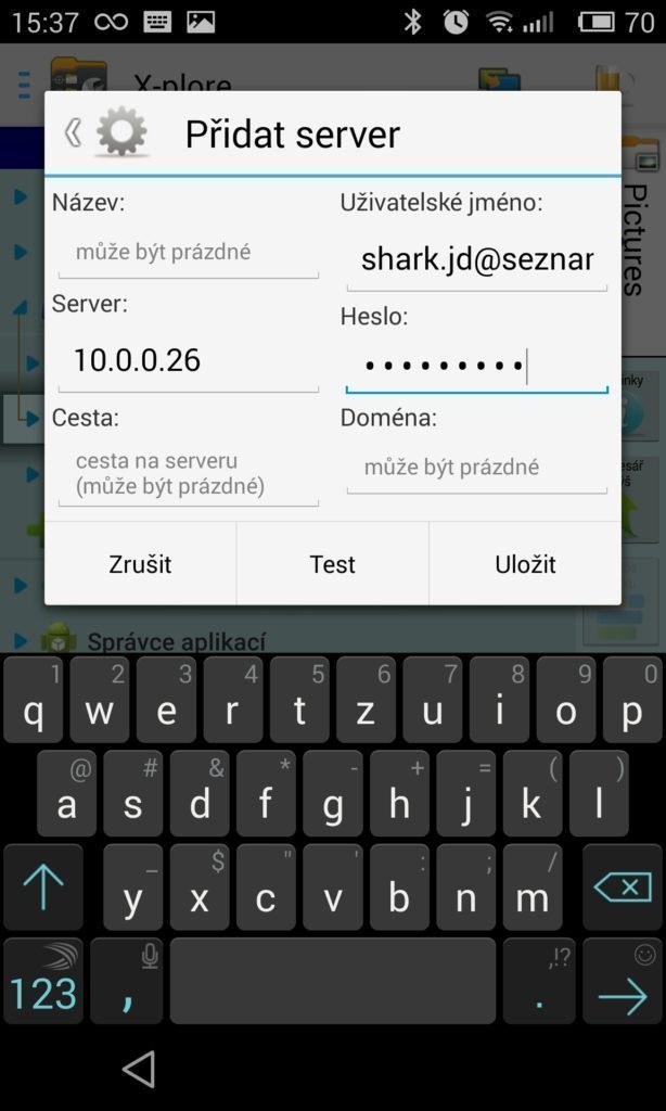 bezdrátové sdílení dat streamování videí 3