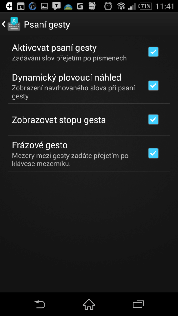 klávesnice google 11