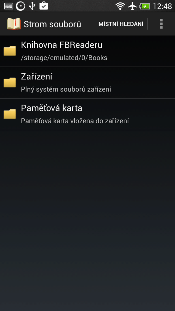 FBReader e knihy elektronicke knihy Padesát odstínů šedi 5