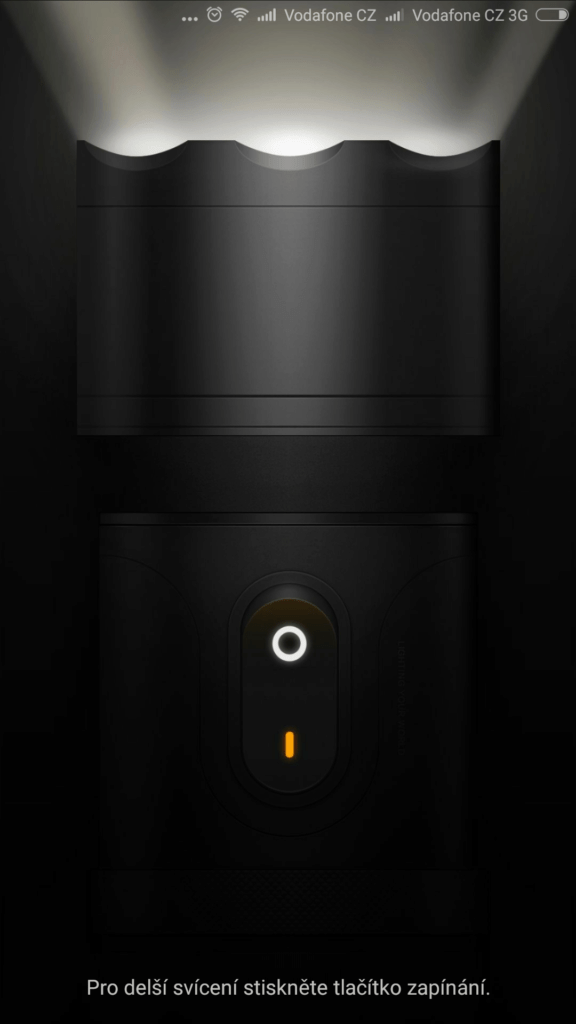 Xiaomi MI Note prostředí systému Android 4.4.4 baterka