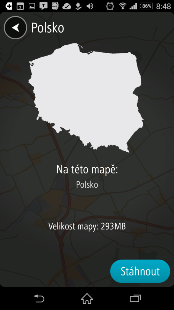 Mapa Polska