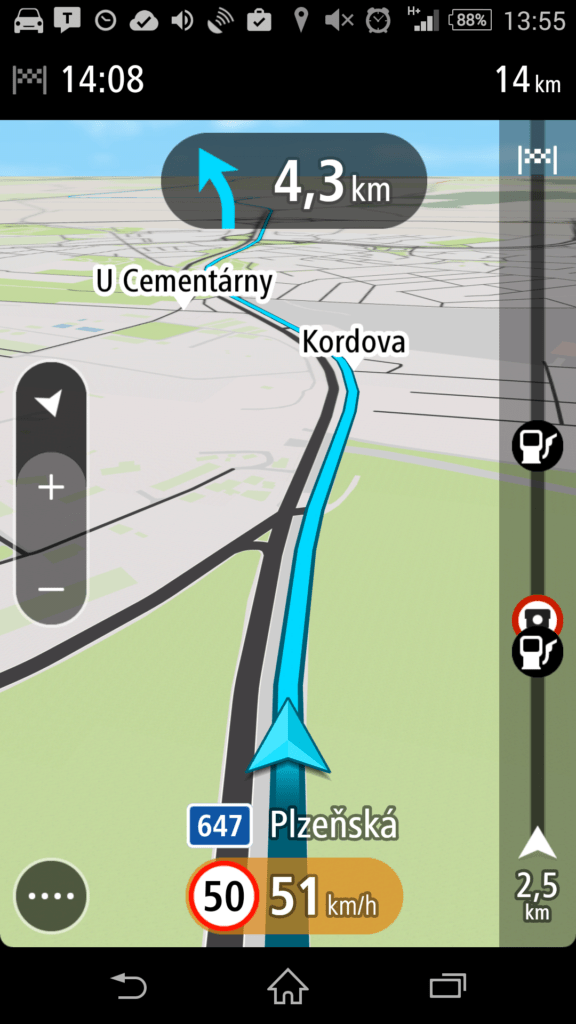 Navigace v praxi