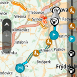 Přidání zastávky k trase