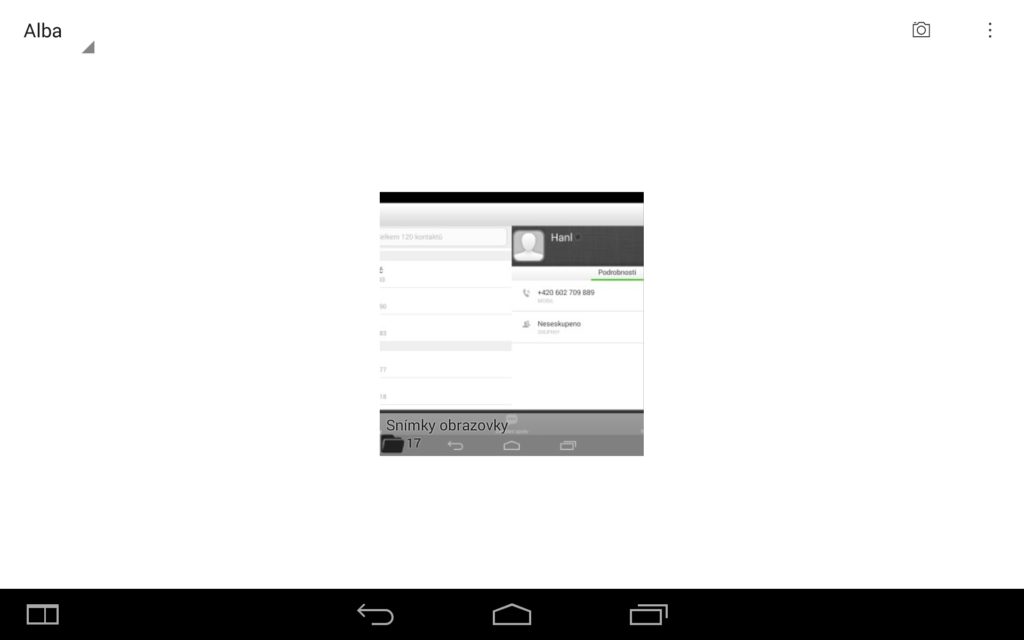 Lenovo Yoga 2 8 systém Android 4.4.2 galerie