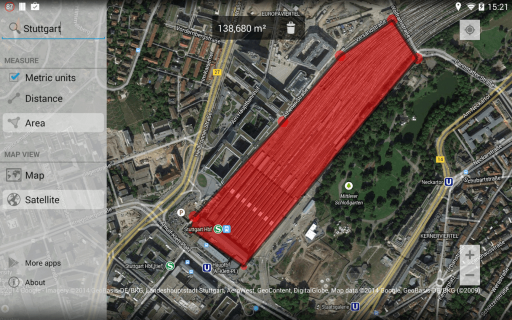 Maps Measure 2