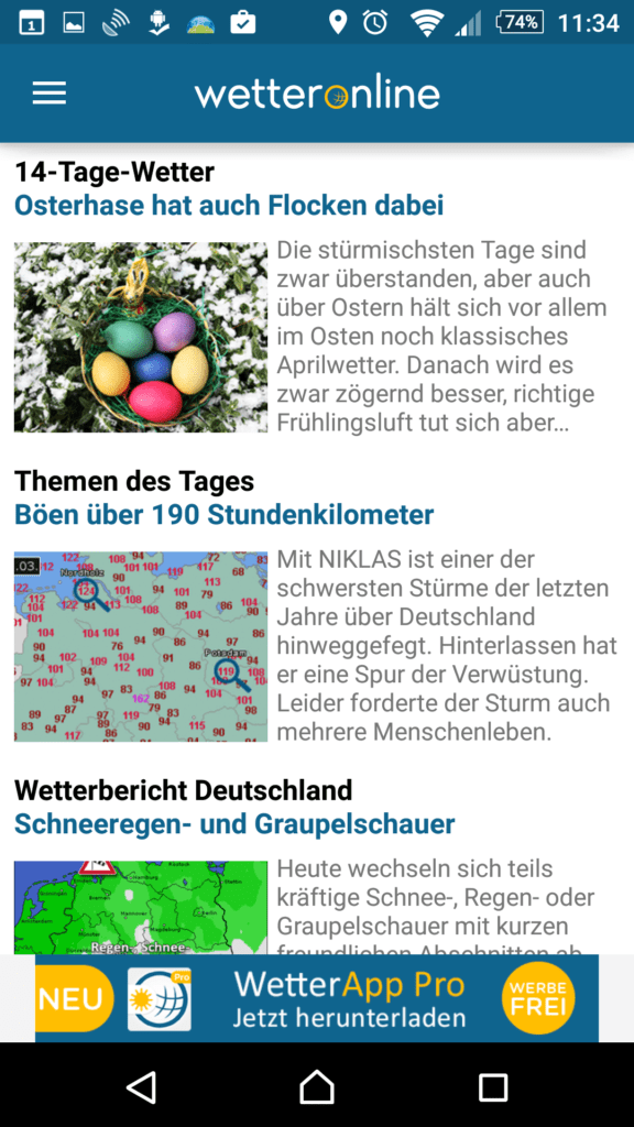Meteo & Radar