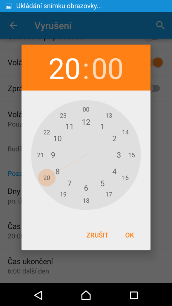 Prioritní režim Androidu 5 Lollipop