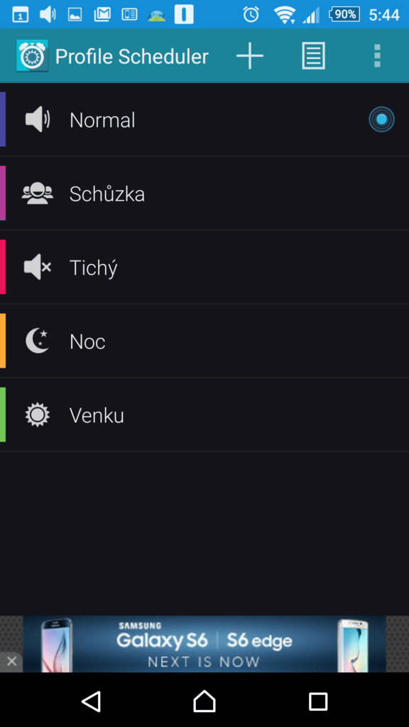 Profile Scheduler