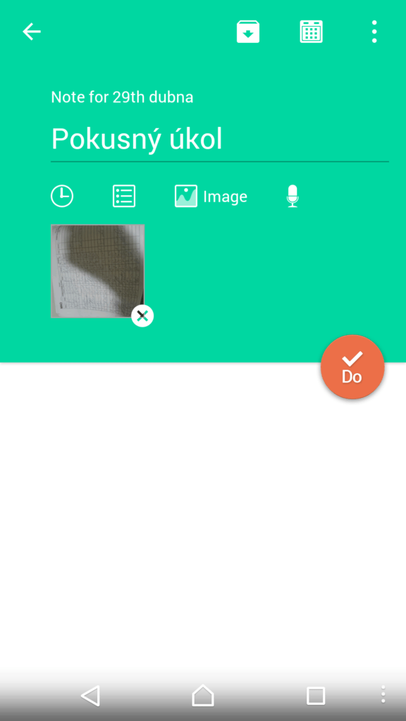 Připojení obrázku