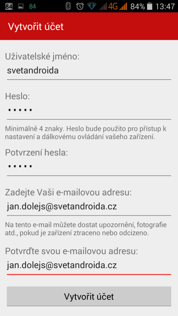 Ceberus telefon krádež ochrana 3