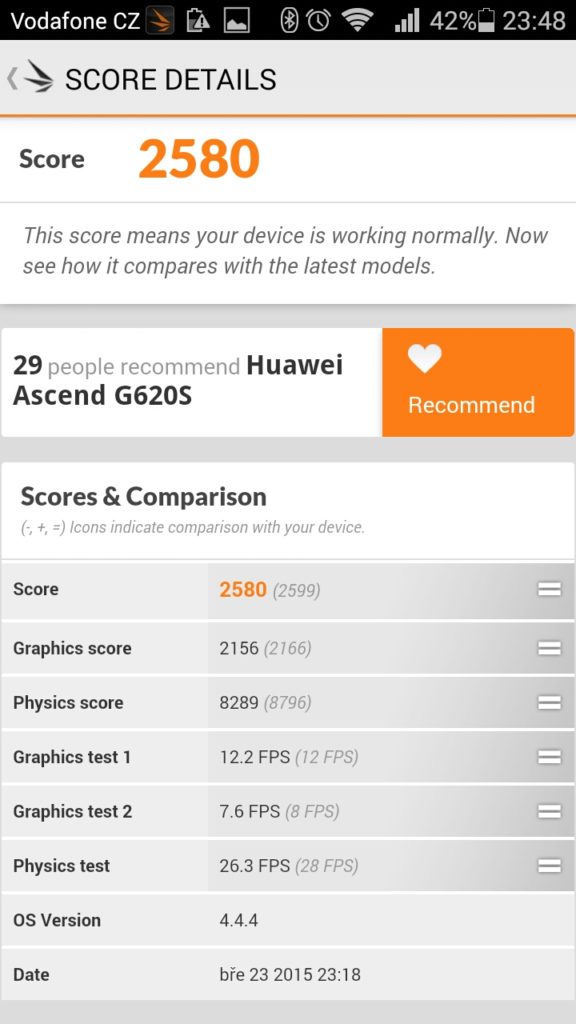 G620s 3D Mark