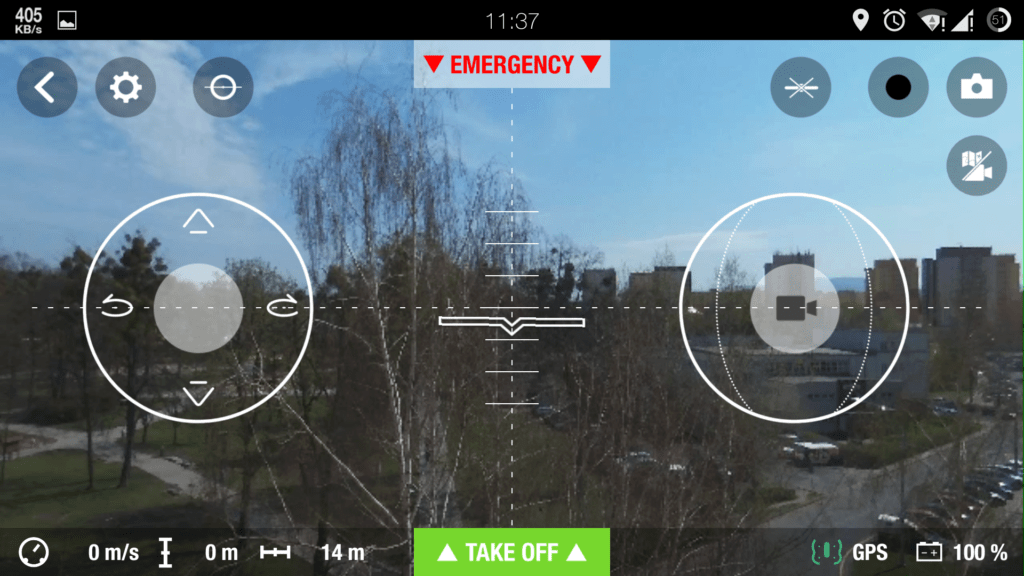 Parrot Bebop FreeFlight ace