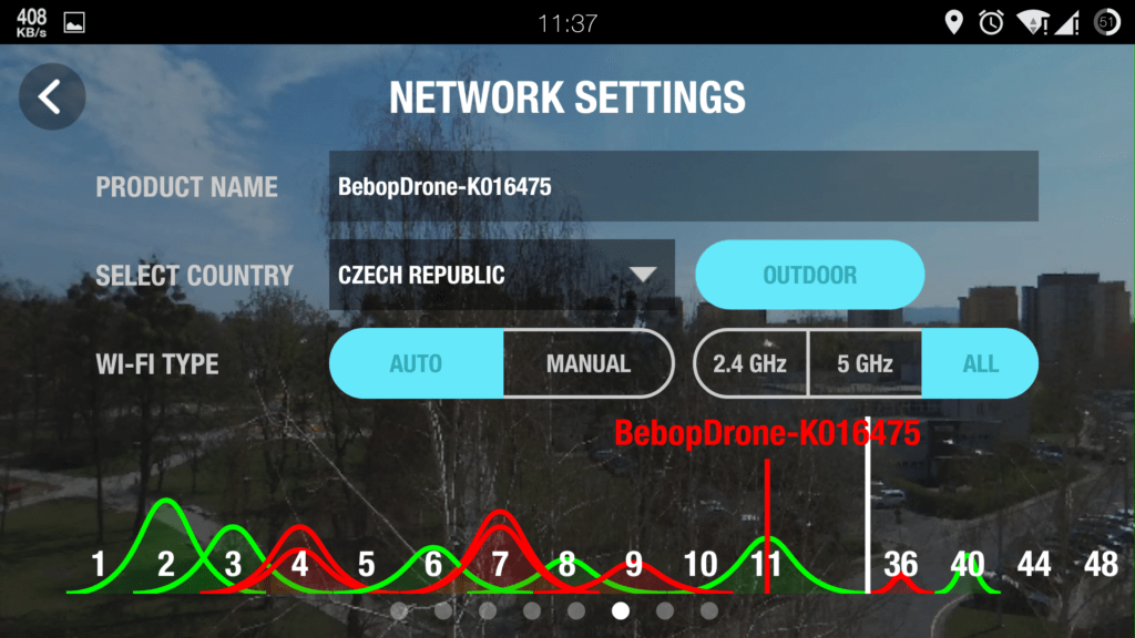 Parrot Bebop FreeFlight sit