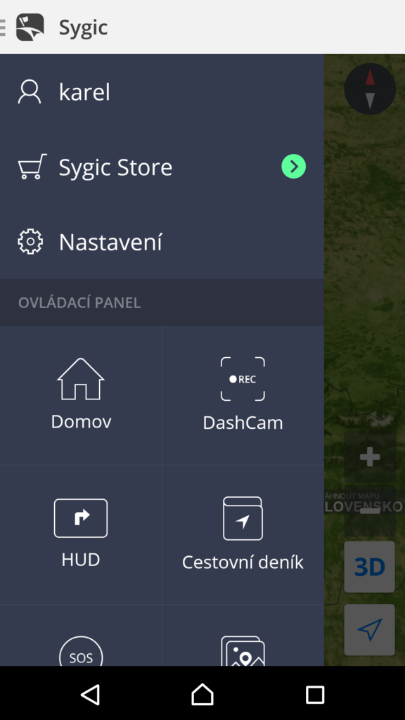 Sygic GPS Navigace a Mapy