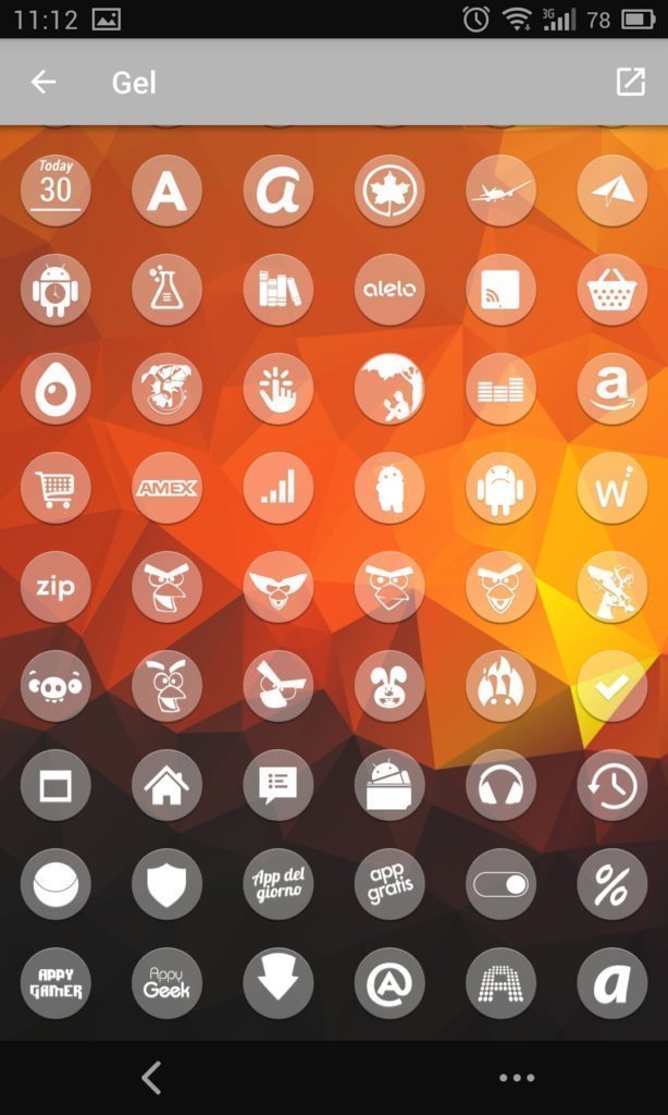 Ikony Android nastavení 7