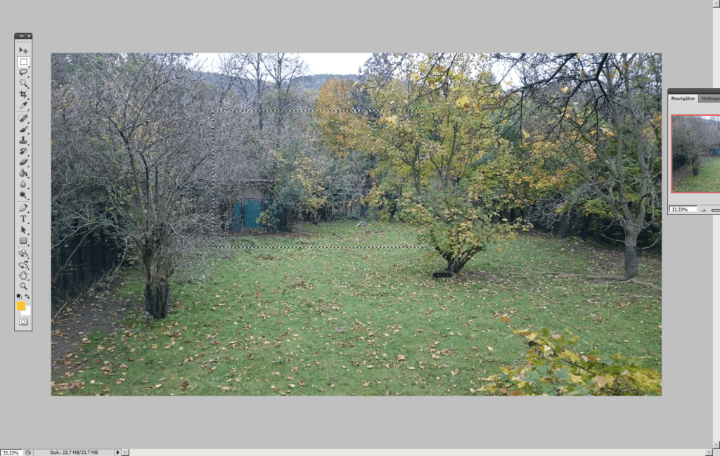 Tak funguje digitální zoom: výběr oblasti