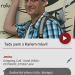 Přesun do složky