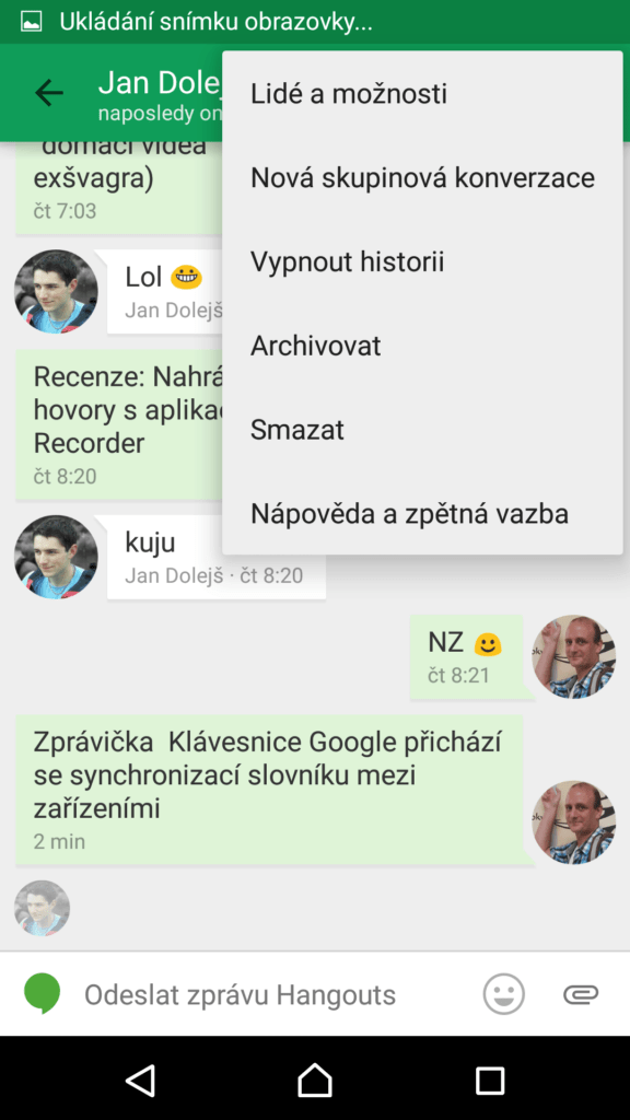 Hangouts