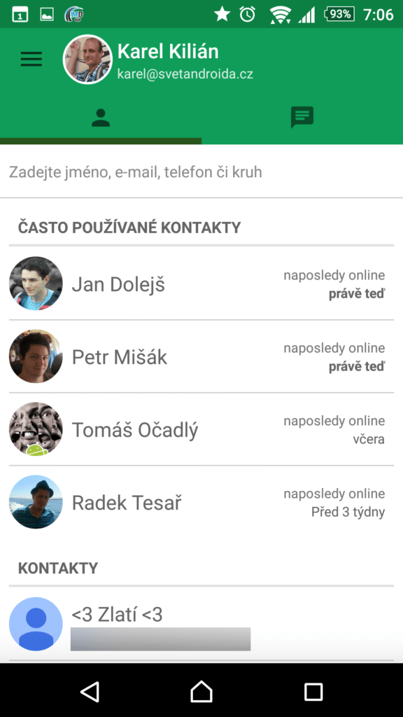 Hangouts