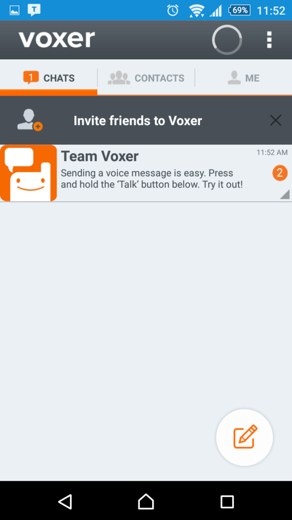 Voxer Walkie-Talkie PTT