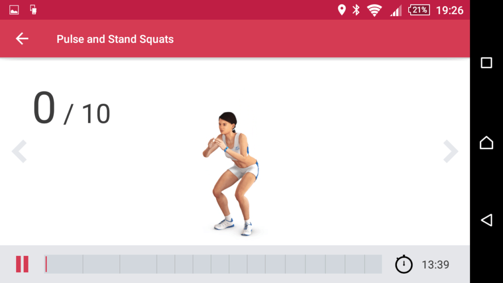 Android Aplikace Leg Runtastic 3